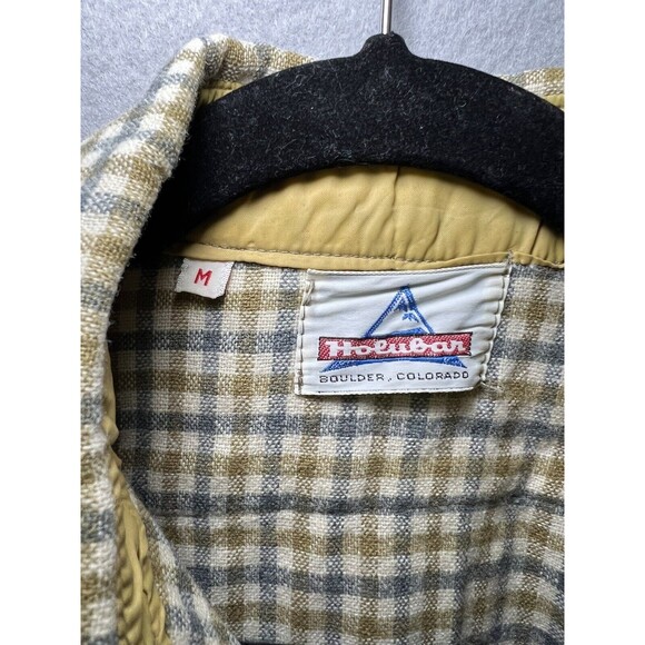 Vintage Holubar Wool Flannel Button Up Shirt Men’s Medium Plaid Gorpcore - Picture 3 of 7